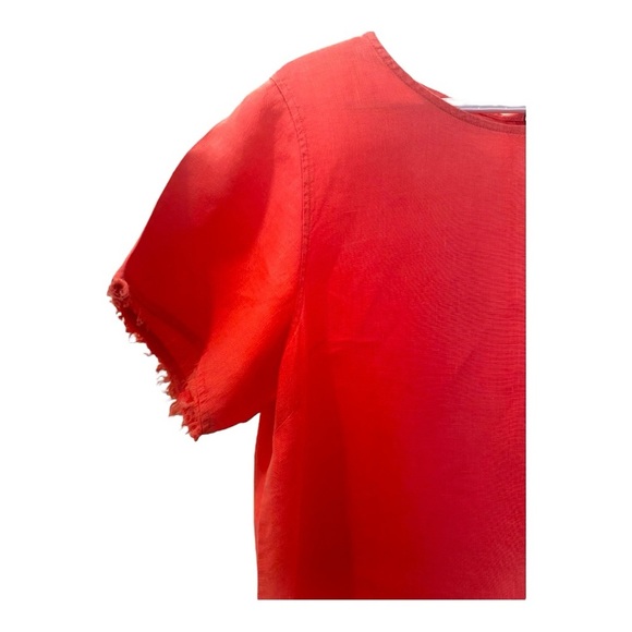 Tommy Bahama 100% Linen Coral Shift Dress – Size Large – Preloved - Picture 4 of 8